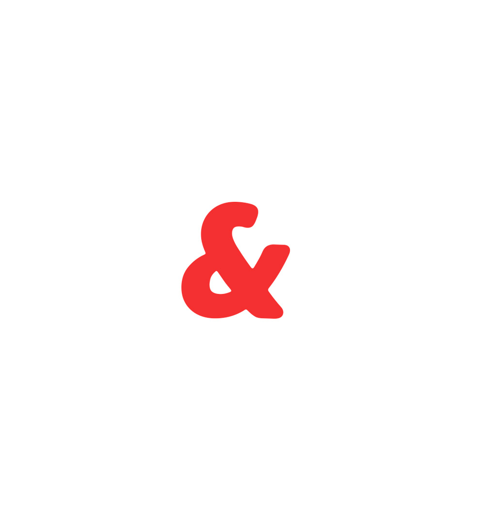 Símbolo del ampersan que forma parte del logotipo de Pick&go
