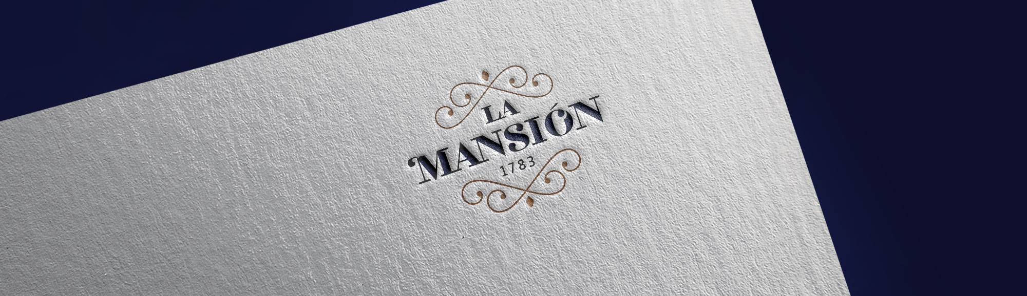 Diseño de marca para restaurante La Mansión en A Coruña