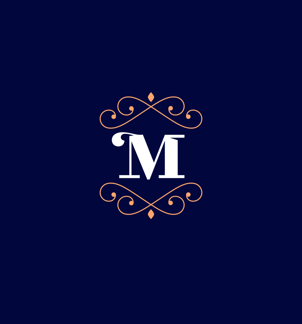 Diseño de símbolo de marca La Mansión