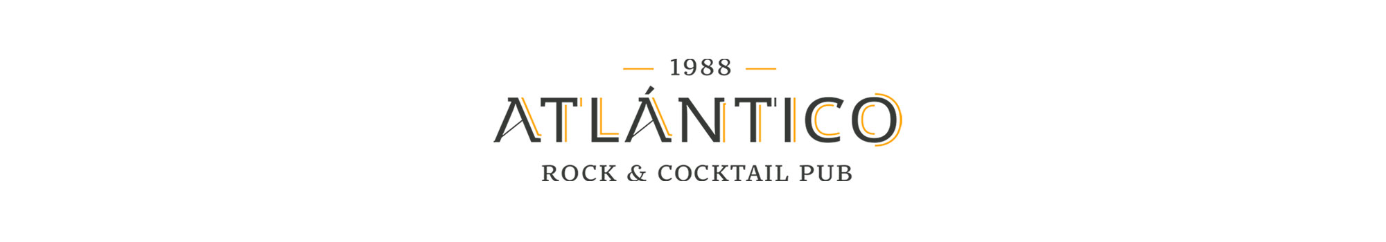 Diseño de logo Pub Atlántico Santiago de Compostela
